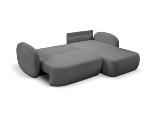 canapé SANTIAGO Angle de Casanova Paris : confort modulable et velours durable - vue détaillée