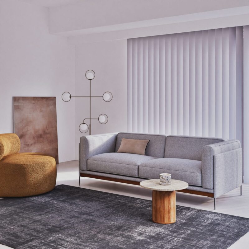 test-du-canape-sheffield-3-places-maisons-du-monde-cocooning-assure_6 Avis canapé Sheffield 3 places Maisons du Monde : tissu gris chiné, bois de chêne et confort cocooning