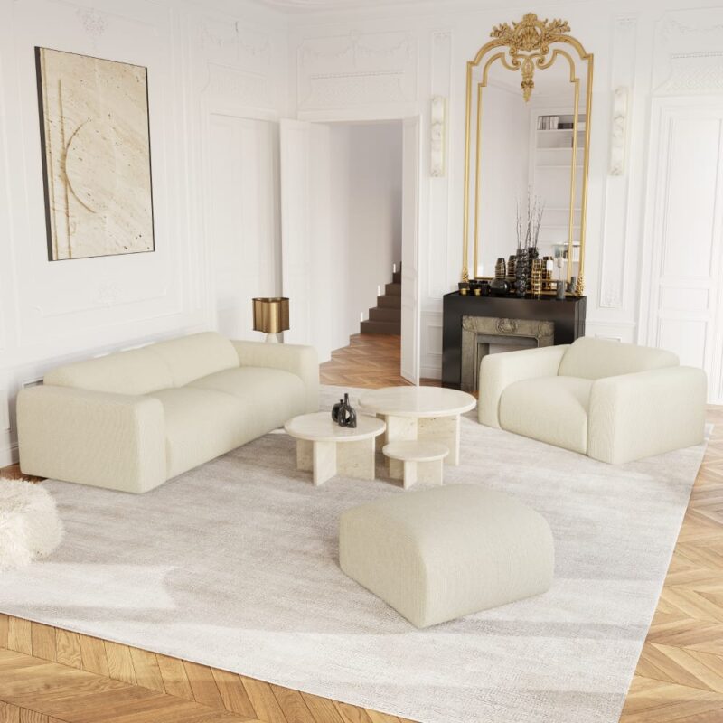 Test du canapé SIA Home 205 cm – Élégance intemporelle, confort tonique