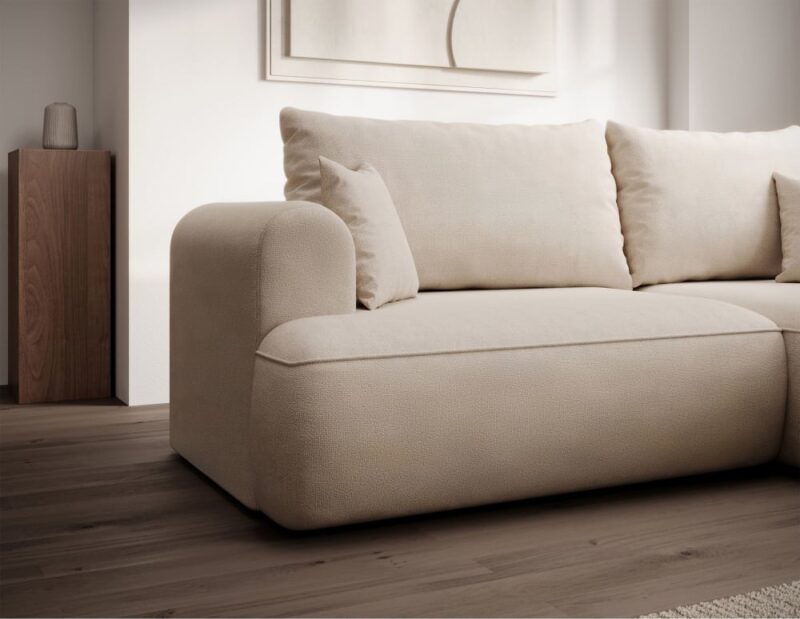 Test du Selsey Ovo mini : canapé d’angle compact, stylé… et malin