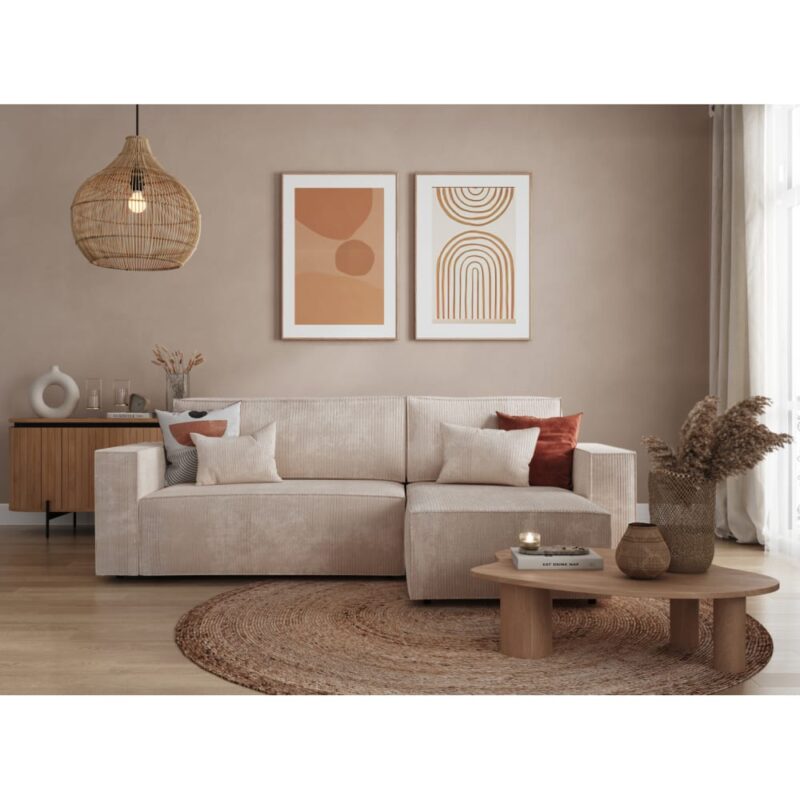 Test du Usinestreet CLARISSE : le canapé en velours côtelé qui coche (presque) toutes les cases