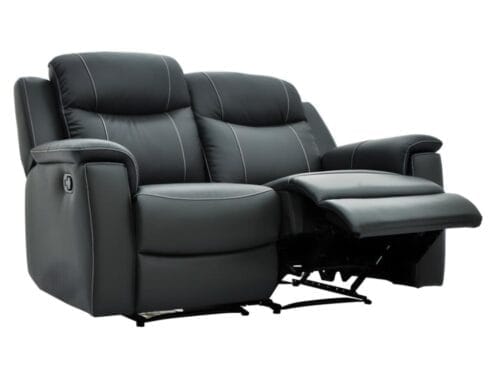 Test EVASION vente-unique.com : canapé relax 2 places en cuir