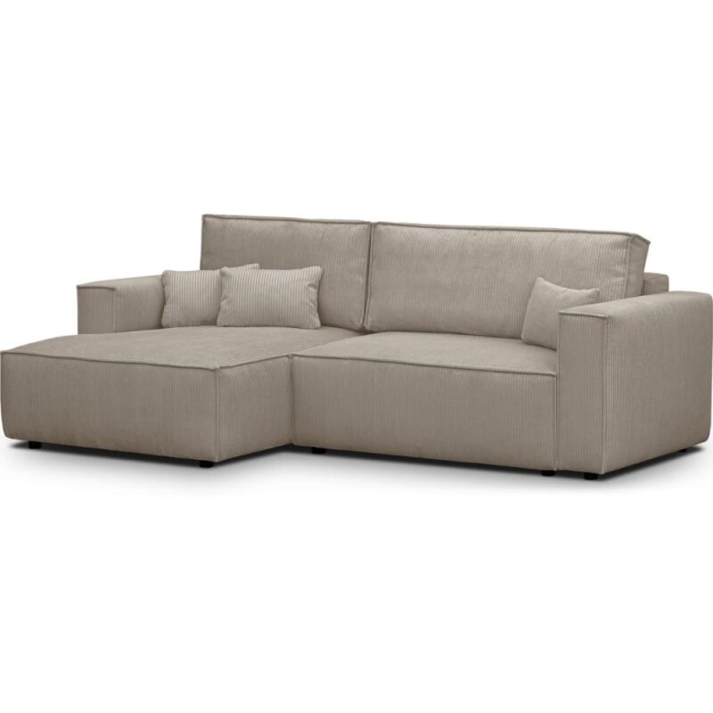 Homifab Asti : le canapé d’angle convertible qui allie style et fonctionnalité - mise en situation