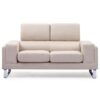 Test Menzzo BARTH : canapé 2 places moderne et confortable (Beige)