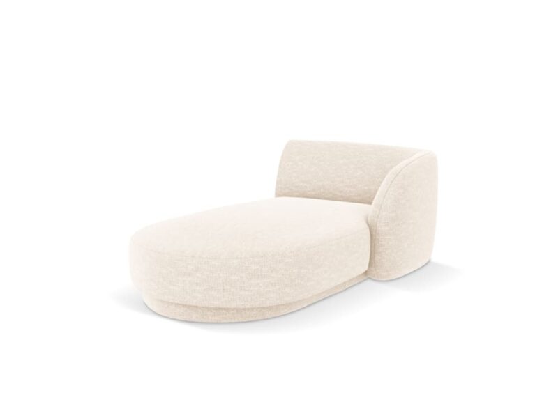 Test Micadoni Home : canapé en tissu chenille 3D ignifuge – Beige