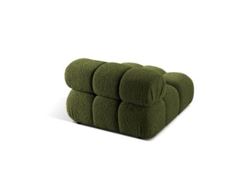 Test Micadoni Home, Canapé en tissu ROLF (vert) : douillet et durable