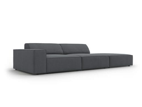 Test Micadoni Home : canapé en tissu structuré gris, confort