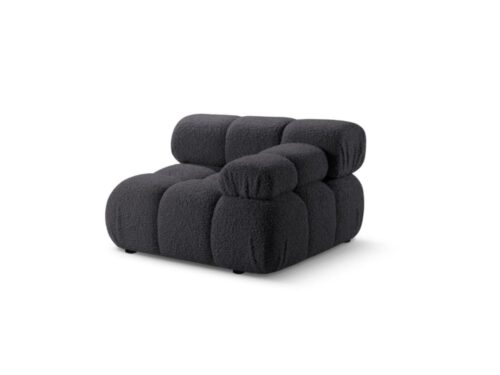 Micadoni Home – Tissu ROLF : douceur teddy, confort sérieux - vue détaillée