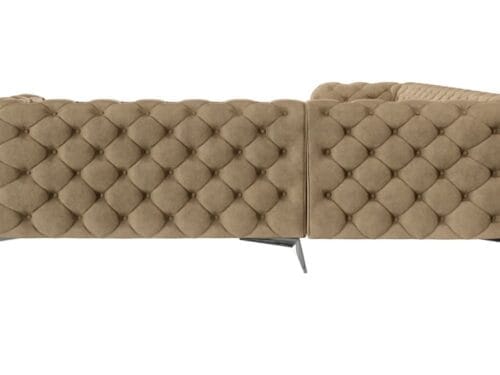 Test S-Style, Canapé d’angle Chesterfield en L