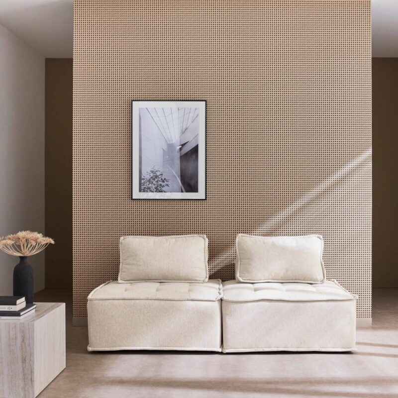 sweeek Dao : deux chauffeuses modulables pour une assise supplémentaire (et un coussin moelleux) - vue détaillée