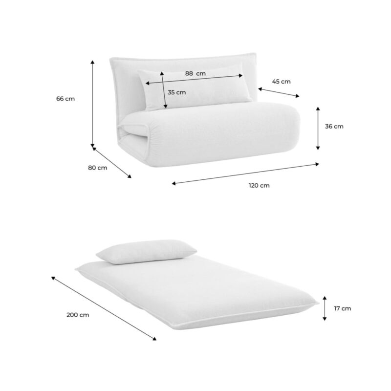 Test sweeek Fleeep : la chauffeuse 2 places en bouclette, 5 positions
