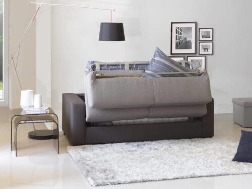 Test, Talamo Italia Canapé-Lit 3 places (200x95x90), gris anthracite