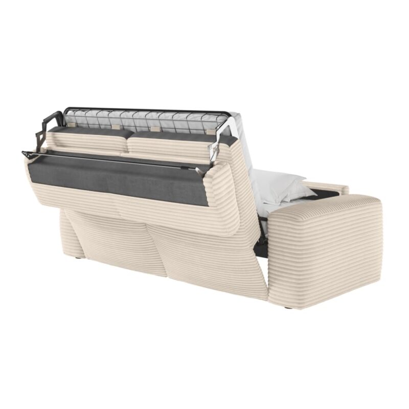 Usinestreet PACO : le canapé convertible 3 places moelleux, pratique et design