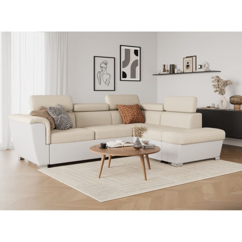 Usinestreet PAOLA : test du <b>canapé d’angle</b> 4 places Easy Clean