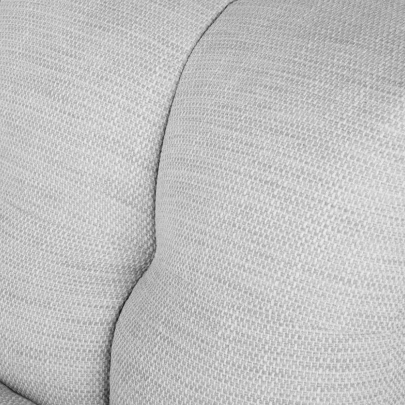 Revêtement tissu du Lilo - Chauffeuse nuage pour canapé modulable gris clair