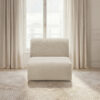 Canapé Anda Bobochic : la chauffeuse modulable en chenille beige qui s&rsquo;adapte à tous les plans - Canapé Bobochic