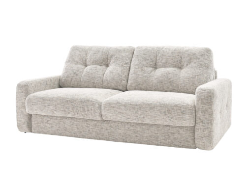 Canapé Charles Bobochic : le convertible beige qui joue dans la cour des grands - vue détaillée