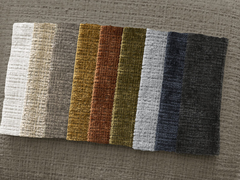 Canapé Denise Bobochic : un angle convertible taupe avec coffre intégré pour les salons qui manquent de rangement - Canapé Bobochic