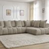 Canapé Everest Bobochic : un angle droit 4 places cosy et matelassé pour les salons familiaux - Canapé Bobochic