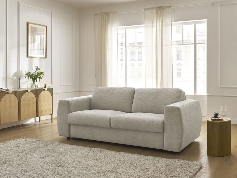 Canapé Hugo Bobochic : Le Convertible Beige Qui Veut Tout Faire - vue 5