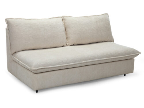 Canapé Isadora Bobochic : un convertible express sans accoudoirs taillé pour les petits espaces - vue détaillée