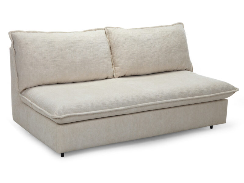 Canapé Isadora Bobochic : un convertible express sans accoudoirs taillé pour les petits espaces - Canapé Bobochic