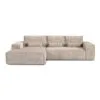 Canapé June Premium Interiors : Le velours gaufré beige qui joue dans la cour des grands - Canapé Premium Interiors