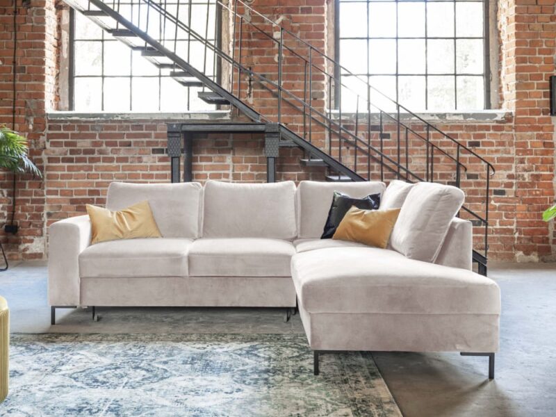 Canapé Lilly Best Mobilier : Le Velours Beige qui Veut Tout Faire - Canapé Best Mobilier