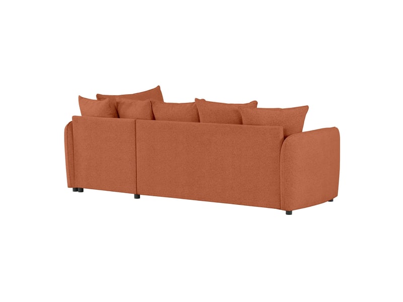 Canapé Lomoco Cottage Conforama : un angle convertible vert audacieux avec coffre intégré pour les salons qui veulent du caractère - Canapé Conforama