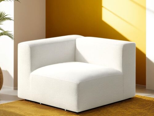 Canapé Modulable Modulo Homifab : le module d'angle réversible qui change vraiment la donne - vue détaillée