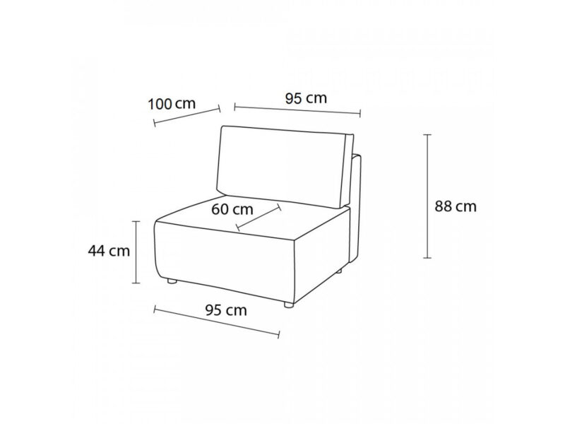 Canapé Nihad Bobochic : la chauffeuse modulable en velours côtelé beige qui s&rsquo;adapte à tous les configurations - Canapé Bobochic