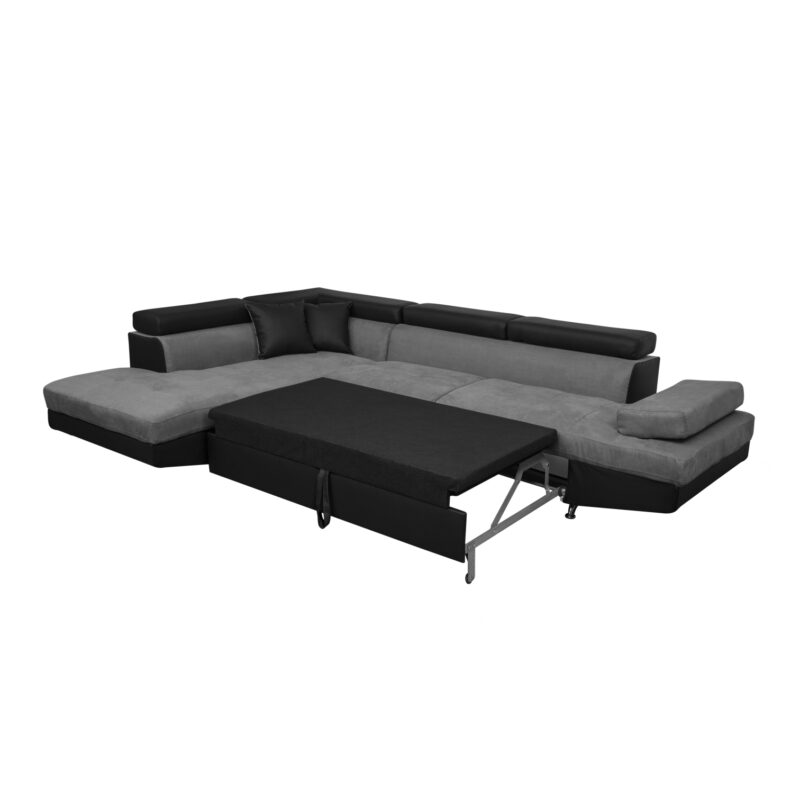 Canapé Rio Usinestreet : un angle convertible 5 places avec coffre, taillé pour les grandes familles - Canapé UsineStreet
