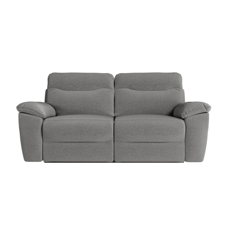 Canapé Ross Usinestreet : un pack 3 places + fauteuil de relaxation manuelle en tissu antitache - Canapé UsineStreet