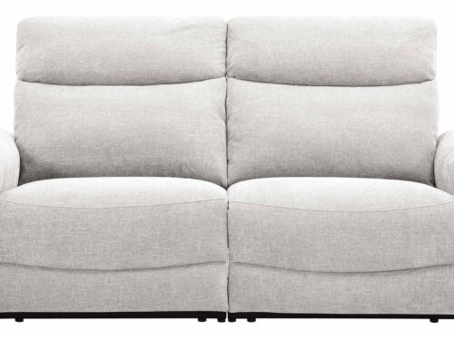 Canapé Wonder Conforama : un relax manuel 3 places fabriqué en France pour les familles qui veulent du solide - Canapé Beige