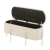 Banquette Allister Maisons Du Monde : une banquette coffre beige compacte qui joue double jeu - Canapé Maisons du Monde