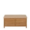 Banquette Fisherman Maisons Du Monde : une banquette-coffre bicolore au style nature qui double comme rangement malin - Canapé Maisons du Monde