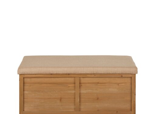 Banquette Fisherman Maisons Du Monde : une banquette-coffre bicolore au style nature qui double comme rangement malin - Canapé Maisons du Monde