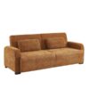 Banquette Vita Conforama : un clic clac terracotta polyvalent pour les petits espaces urbains - Canapé Conforama
