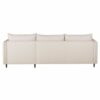 Canapé Divine Maisons Du Monde : un angle convertible lin/viscose beige avec coffre de rangement intégré - Canapé Maisons du Monde