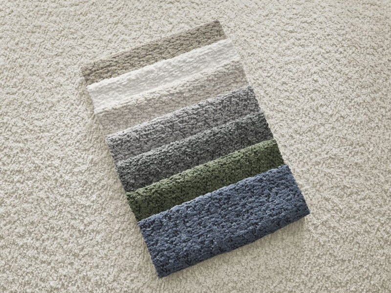 Canapé Hailey Bobochic : un 3 places fixe en bouclette beige pour un salon cocooning et moderne - Canapé Bobochic