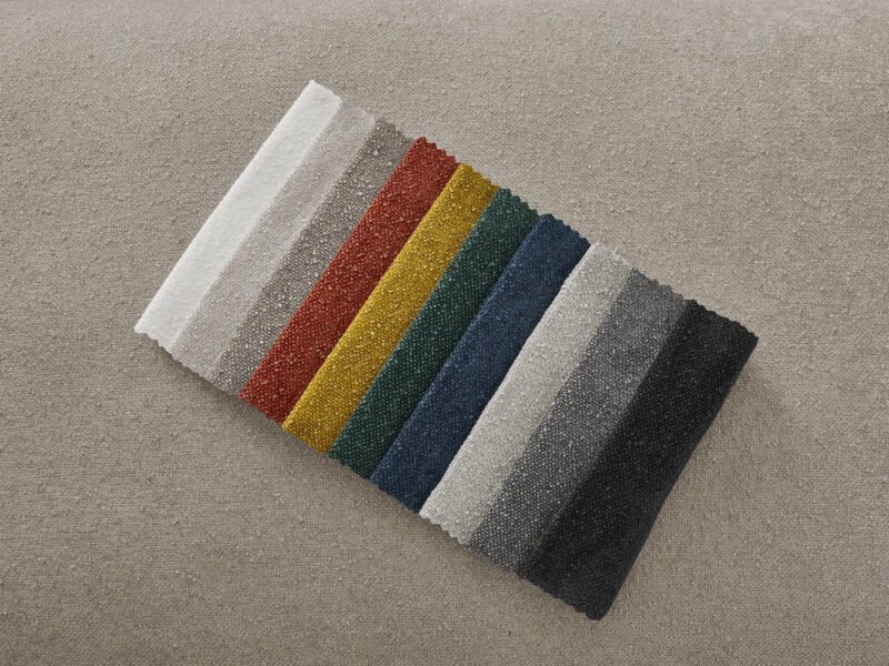 Canapé Ibiza Bobochic : un convertible express 3 places en velours côtelé taupe pour un usage quotidien - Canapé Bobochic