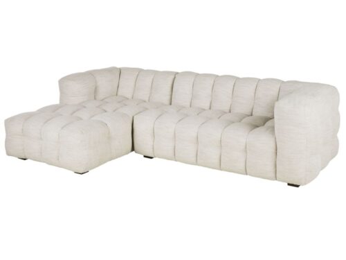 Canapé Lilo Maisons du Monde : un angle gauche nuage en sable pour les salons qui veulent du caractère - vue détaillée