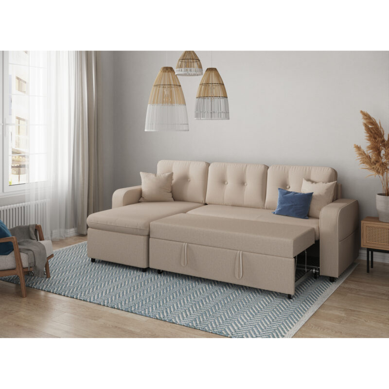 Canapé Marius Usinestreet : un angle convertible réversible pour accueillir sans sacrifier le style - Canapé UsineStreet