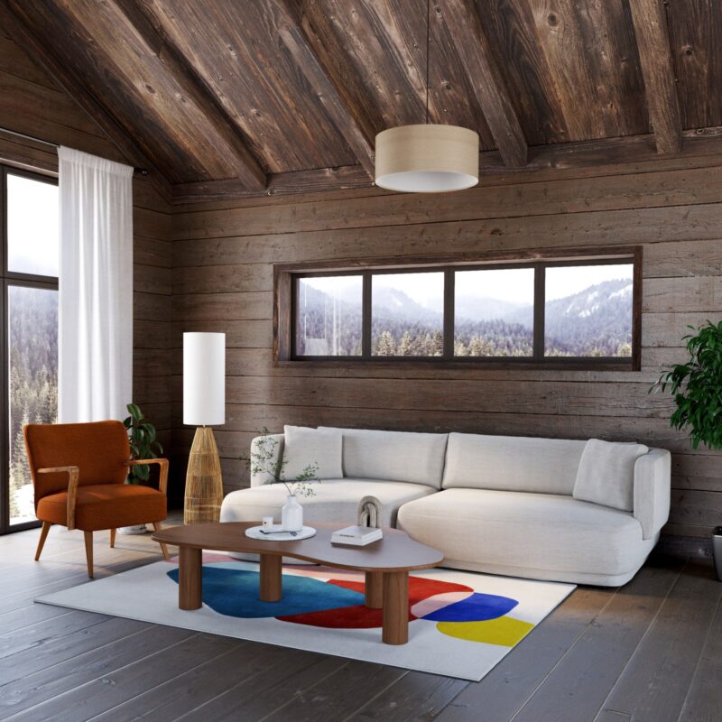 Canapé Modjo Maisons Du Monde : un angle gauche beige sable pour structurer un salon contemporain - Canapé Maisons du Monde