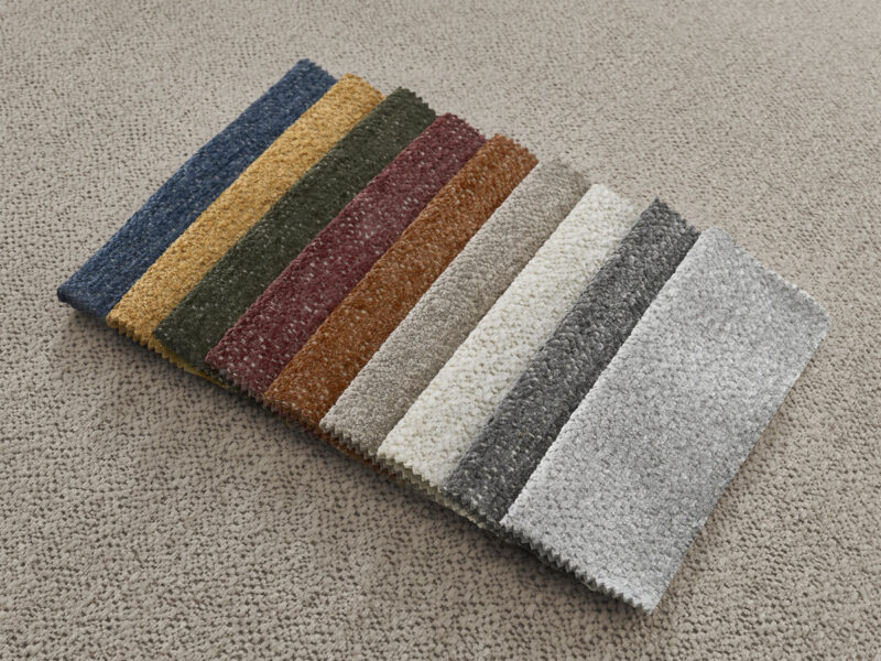 Canapé Serena Bobochic : une chauffeuse modulable 1 place en tissu chiné taupe pour composer son salon à la carte - Canapé Bobochic