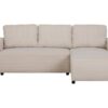 Canapé Tristan Conforama : un canapé d&rsquo;angle convertible beige taillé pour les salons polyvalents - Canapé Conforama