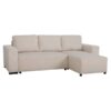 Canapé Tristan Conforama : un canapé d&rsquo;angle convertible beige taillé pour les salons polyvalents - Canapé Conforama