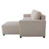 Canapé Tristan Conforama : un canapé d&rsquo;angle convertible beige taillé pour les salons polyvalents - Canapé Conforama