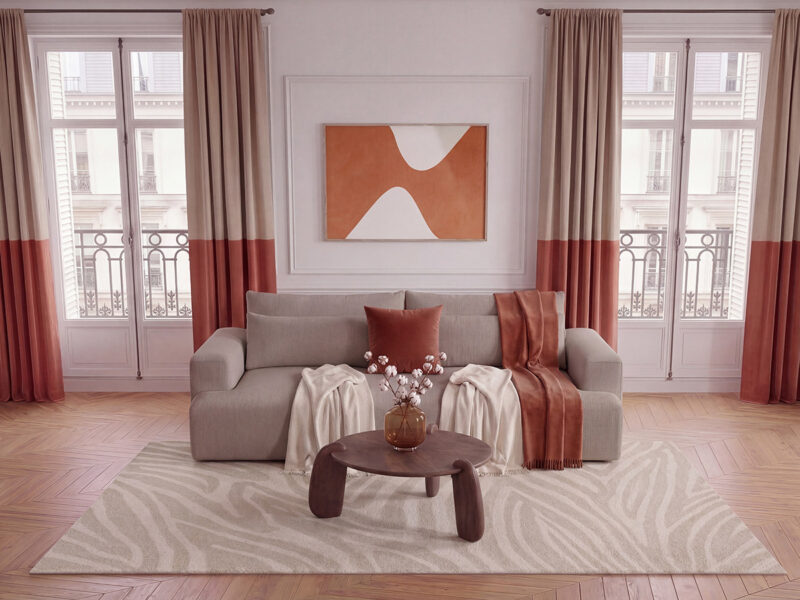 Canapé Twiny Bobochic : un 3 places assise profonde qui mise sur le confort généreux et l&rsquo;élégance sobre - Canapé Bobochic