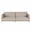 Canapé Tyler Maisons Du Monde : un 3/4 places velouté beige entre chic discret et confort moelleux - Canapé Maisons du Monde